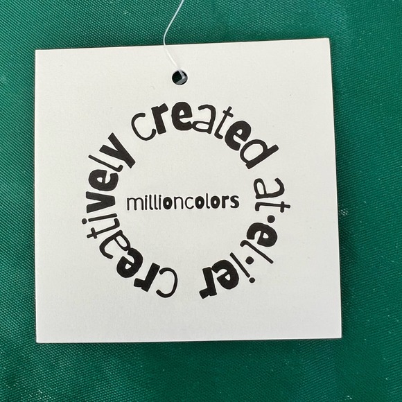 Million Colors Blue Floral Crop Top Womens Small *FREE EARRINGS* - Picture 4 of 6